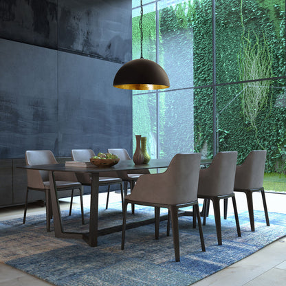 Steinhauer Semicirkel sort industriel pendellampe – billede 2