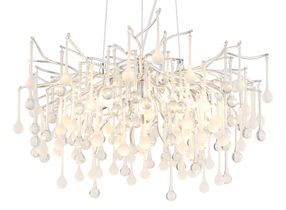 Pequena candelabro de metal cromado – imagem 2