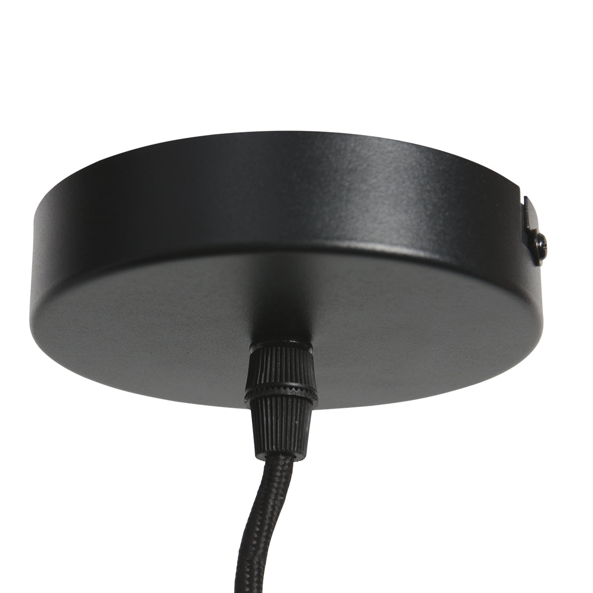 Черна висяща лампа Mexlite DownLume с цилиндрична форма – изображение 6