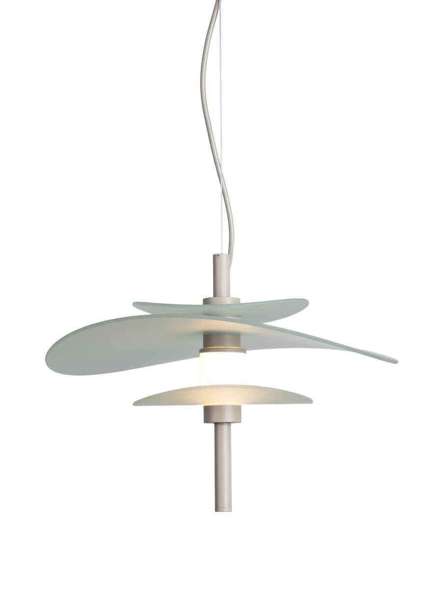 Lampada a sospensione in vetro color sabbia caldo It's About RoMi Kyoto – immagine 1