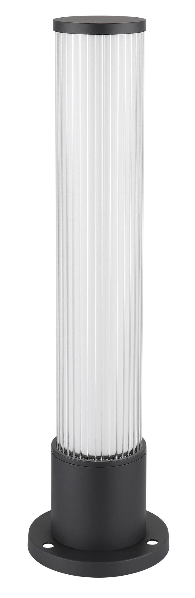 Pequena lâmpada de pé exterior em alumínio anodizado escuro com LED – imagem 1