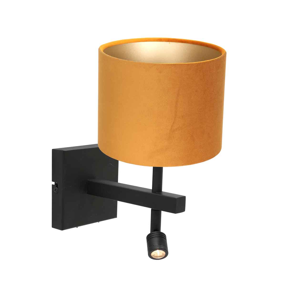 wandlamp-met-okergele-kap-steinhauer-stang-main-image