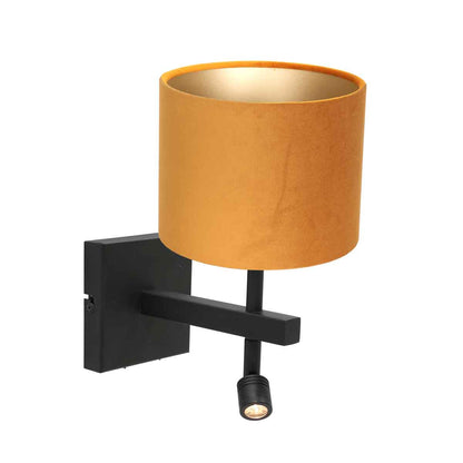 wandlamp-met-okergele-kap-steinhauer-stang-main-image
