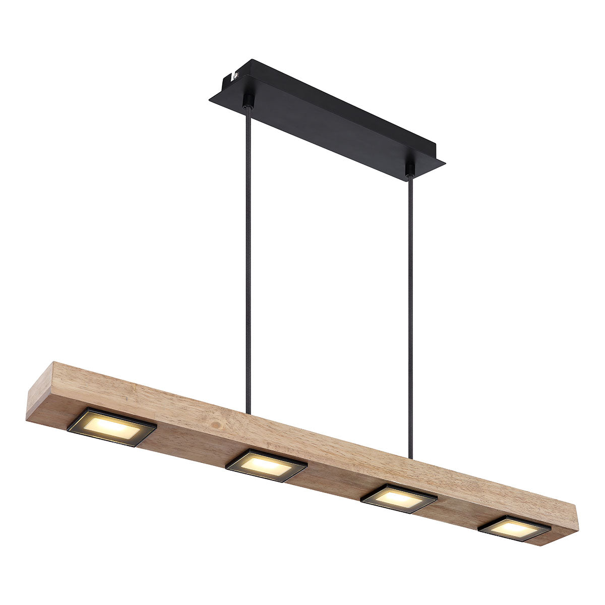 6-lichts-horizontale-hanglamp-bruin-zwart-globo-joya-main-image