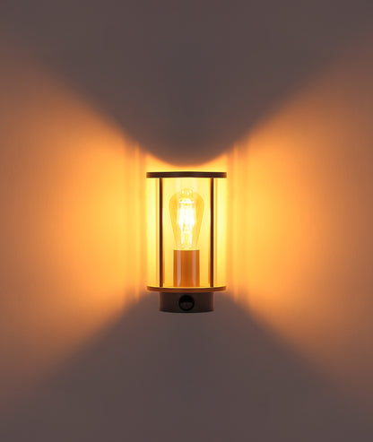 Lampada da esterno in vetro color sabbia senza tempo – immagine 6