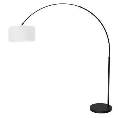 booglamp-zwart-met-witte-linnen-kap-verstelbaar-e27-mexlite-flair-variant-image1