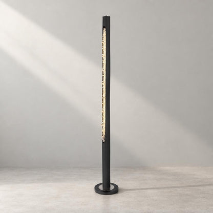 Globo Felicitas Black LED Floor Lamp – studio image