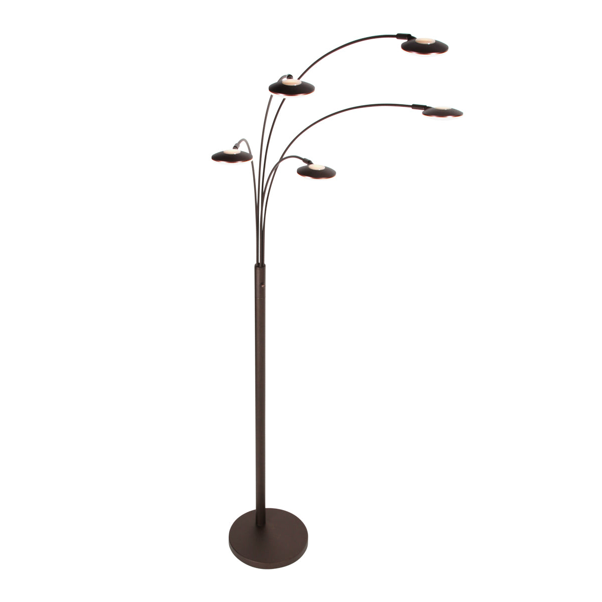 mexlite-synna-5-lichts-booglamp-cacao-met-led-en-dimmer-variant-image1