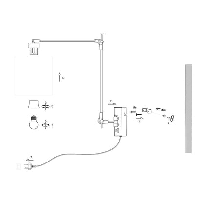 moderne-metalen-stoffen-wandlamp-steinhauer-prestige-chic-variant-image9