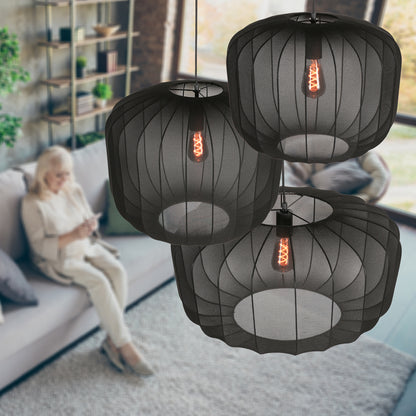 zwarte-japandi-hanglamp-textiel-anne-lighting-sable-variant-image2