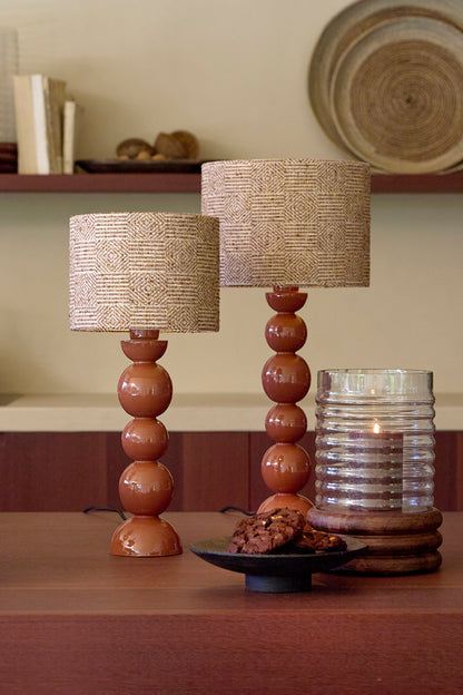 Lille terracotta metal lampefod Light & Living Barles – billede 3