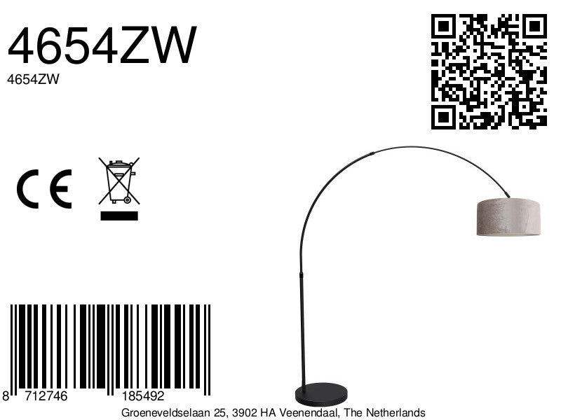 booglamp-zwart-met-zilveren-velours-kap-verstelbaar-e27-mexlite-flair-variant-image8a