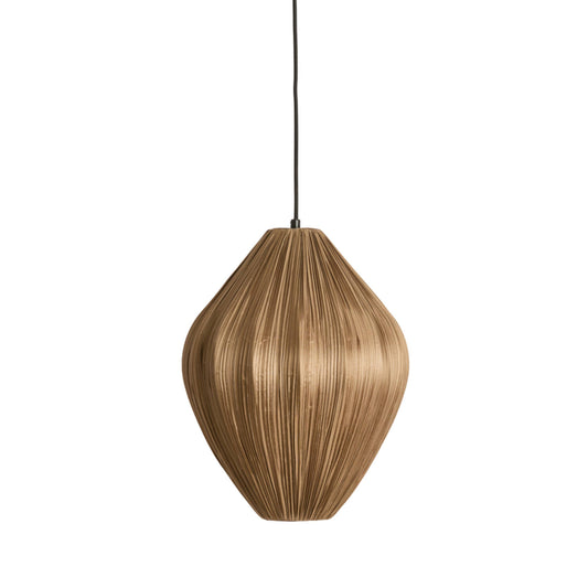 hanglamp-in-bronsbruin-textiel-met-hoge-kap-vintage-light-living-verita-main-image