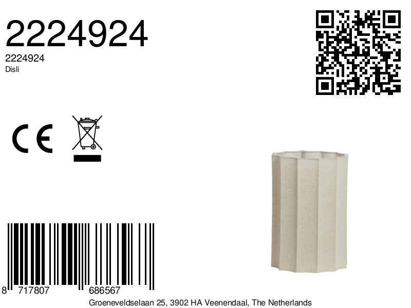 hoge-beige-geplooide-lampenkap-light-living-disli-variant-image8a