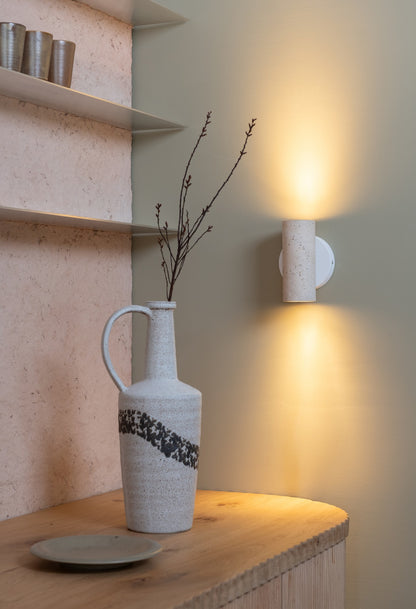 Piccola lampada da parete in travertino bianco It's About RoMi Tivoli – immagine 3