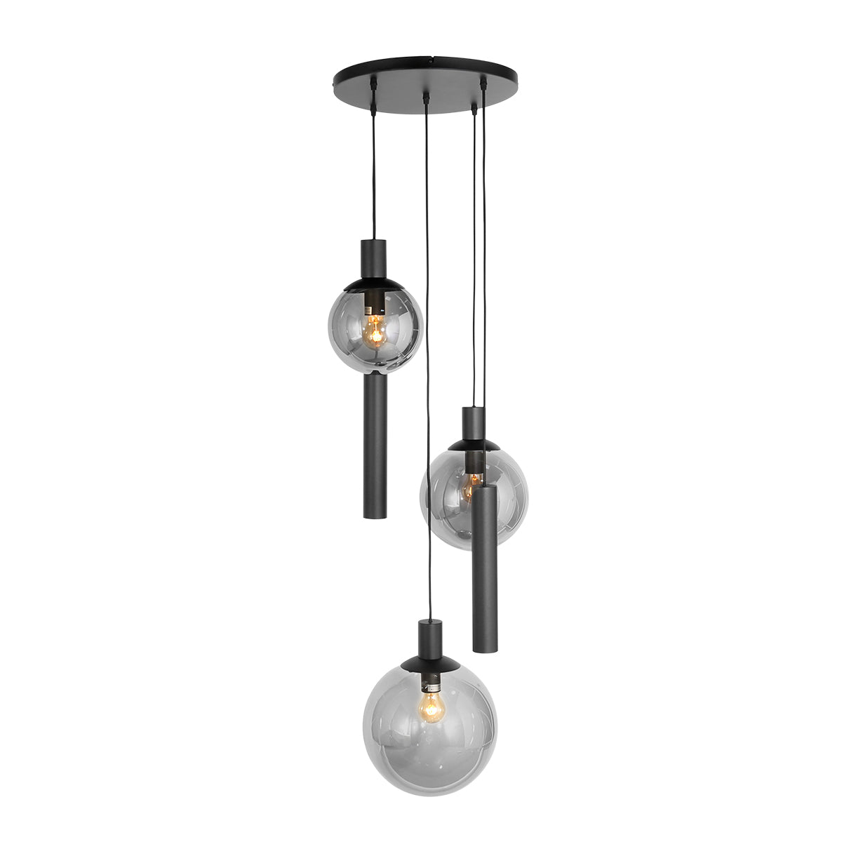 hanglamp-5-lichts-verticaal-glasbollen-kokers-zwart-steinhauer-bollique-led-variant-image1