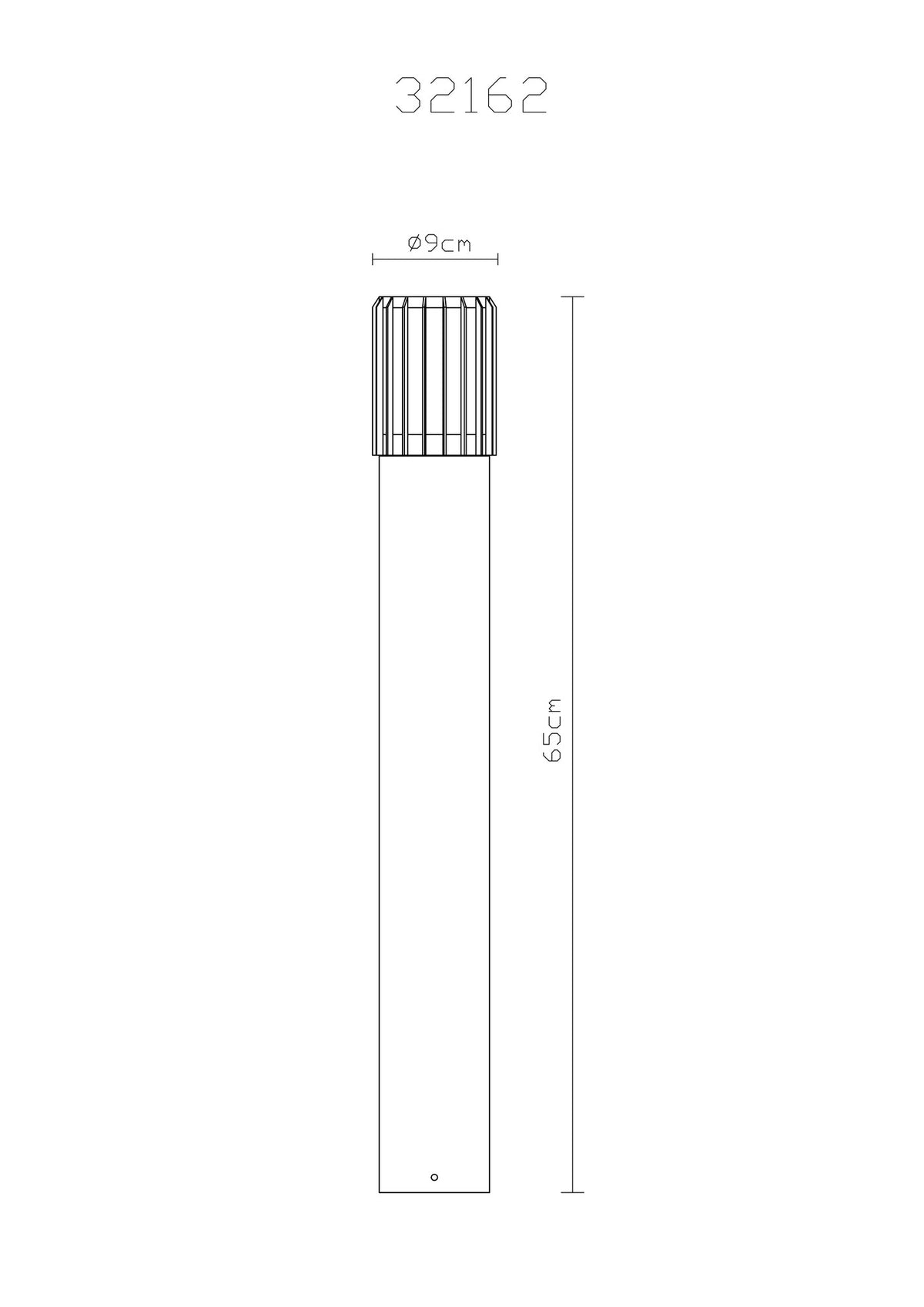 Piccola lampada da esterno in alluminio grigio antracite – immagine 4