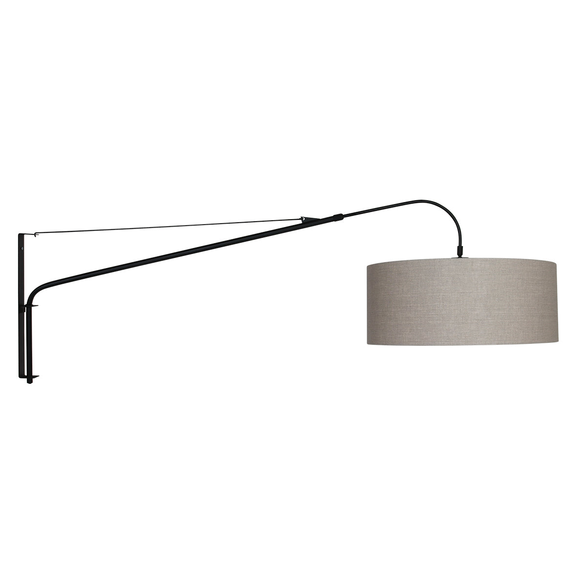 wandlamp-met-lange-arm-beige-kap-steinhauer-elegant-classy-main-image