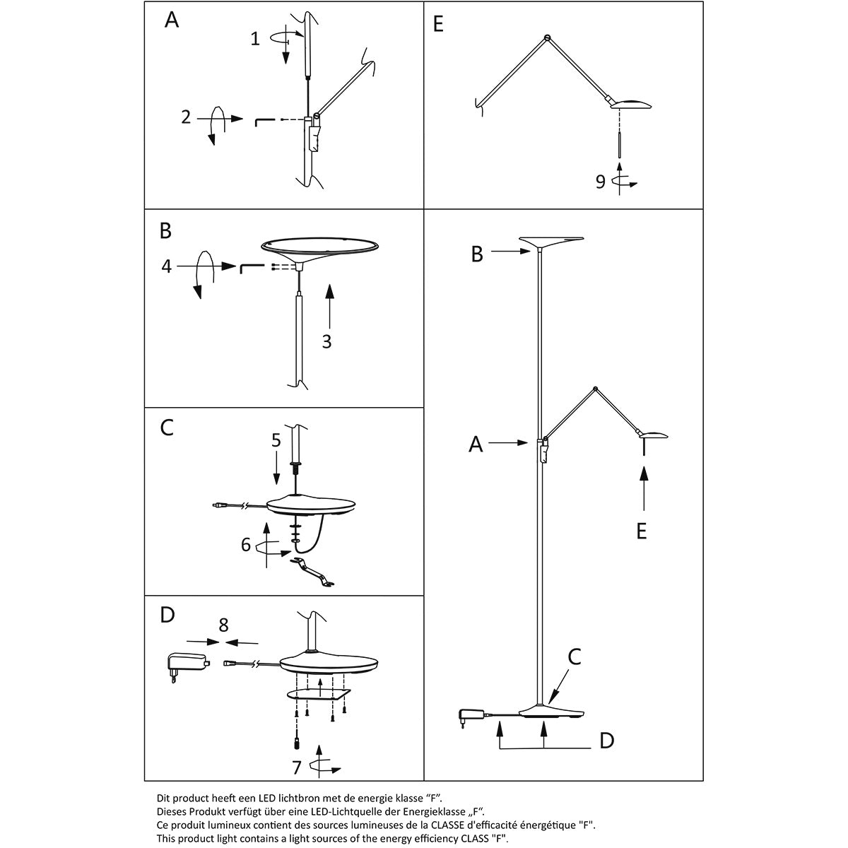 bronzen-uplight-met-leeslamp-steinhauer-zodiac-led-variant-image9
