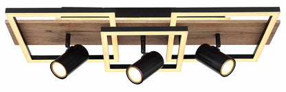 plafondlamp-3-vierkant-spots-zwart-bruin-globo-kassu-variant-image1