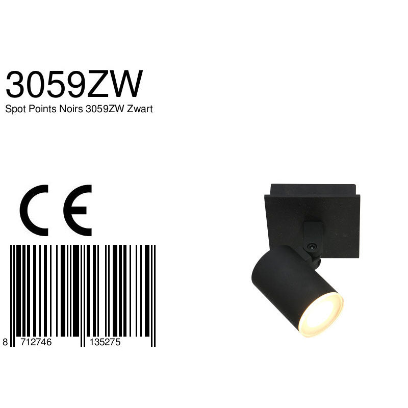 moderne-zwarte-metalen-spot-steinhauer-points-noirs-variant-image8a