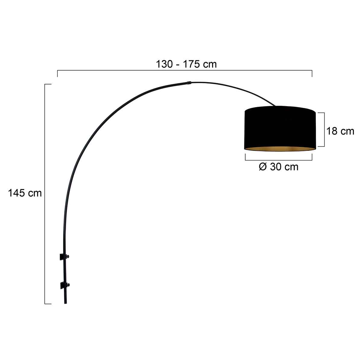 zwarte-wandlamp-met-boog-steinhauer-sparkled-light-variant-image7