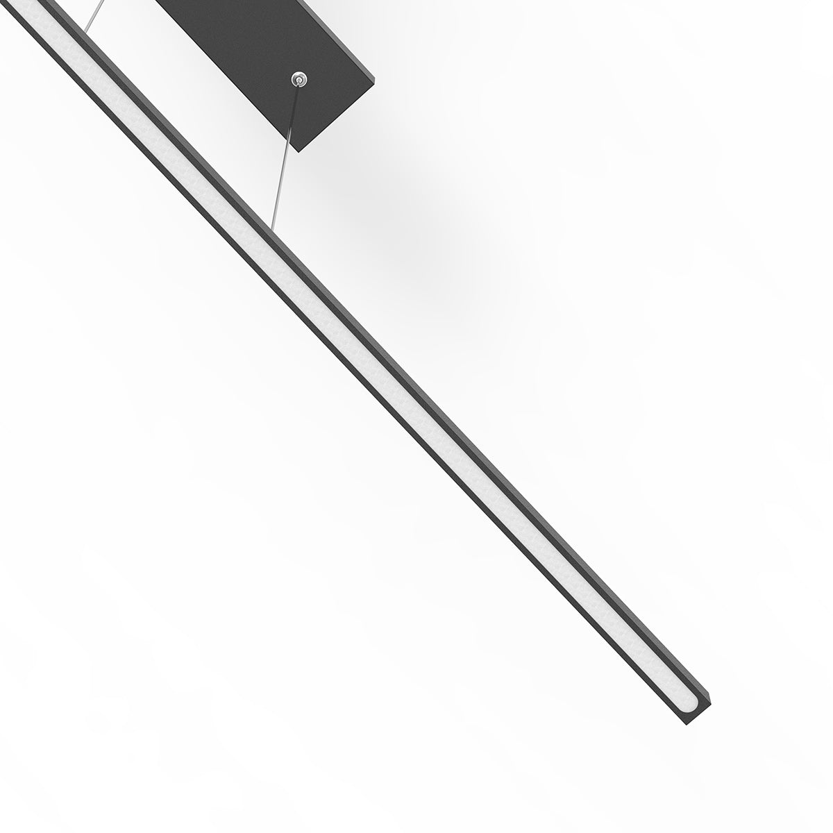 Moderne zwarte metalen hanglamp Mexlite Danske – afbeelding 5