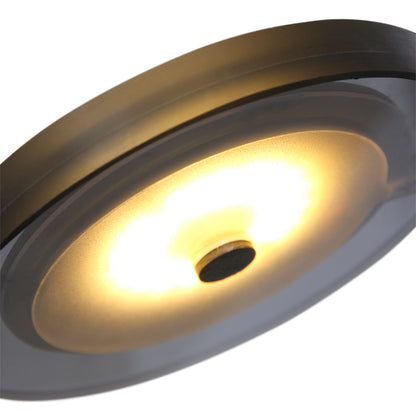 LED nástěnná lampa Steinhauer Turound, kouřové sklo – obrázek 5