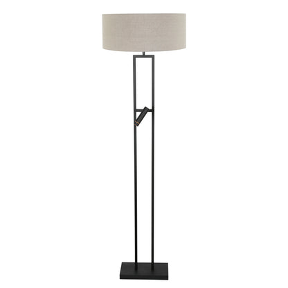 vloerlamp-met-grijze-linnen-kap-en-leescomfort-steinhauer-stang-main-image