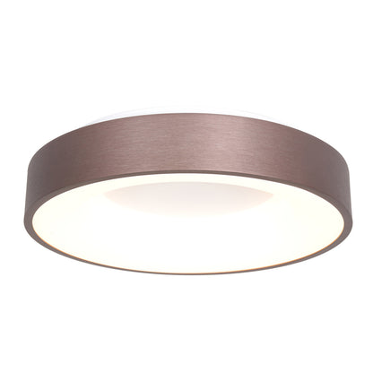 Steinhauer Ringlede plafonnière brons 48 cm LED
