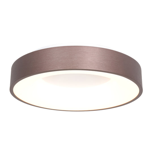 Steinhauer Ringlede plafonnière brons 48 cm LED
