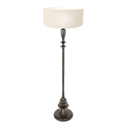 klassieke-zwarte-vloerlamp-witte-lampenkap-steinhauer-bois-variant-image1
