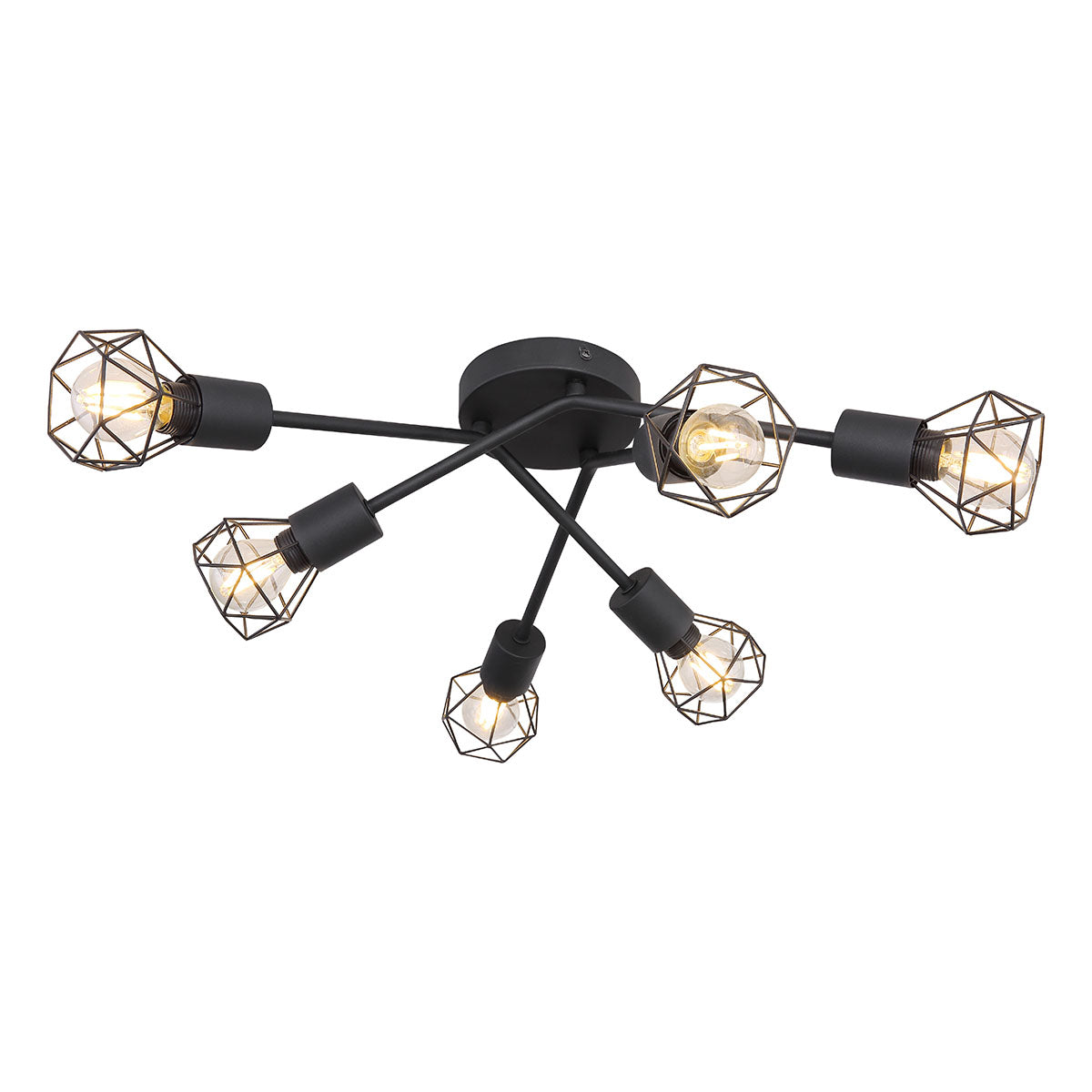 plafondlamp-6-diamantkap-zwart-metaal-globo-xara-i-main-image