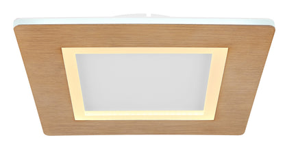 Lâmpada de teto LED metálica branca refinada – imagem 2