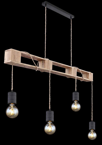 4-lichts-naturel-zwarte-hanglamp-hout-metaal-globo-joelle-variant-image3