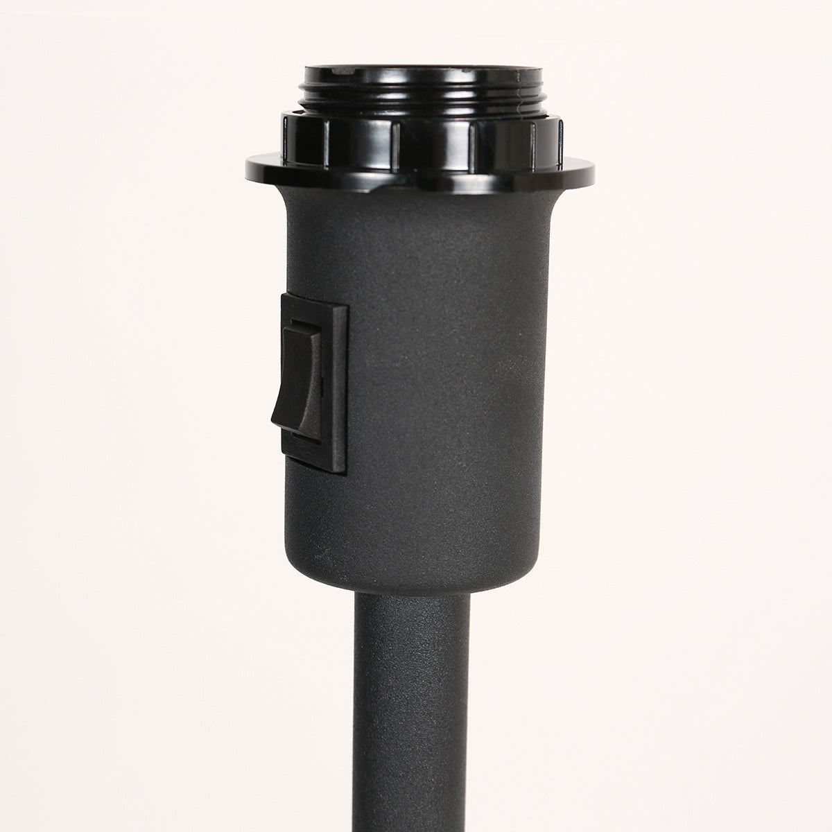 Černá stojací lampa Noor s textilním stínidlem Mexlite – obrázek 6