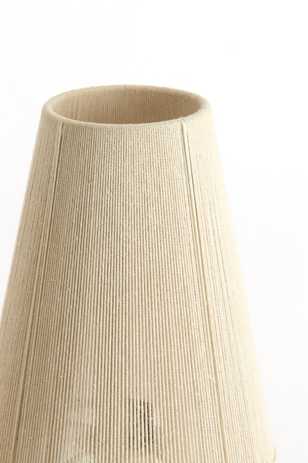 Middelgrote crèmekleurige drum lampenkap Light & Living Binjai – afbeelding 1