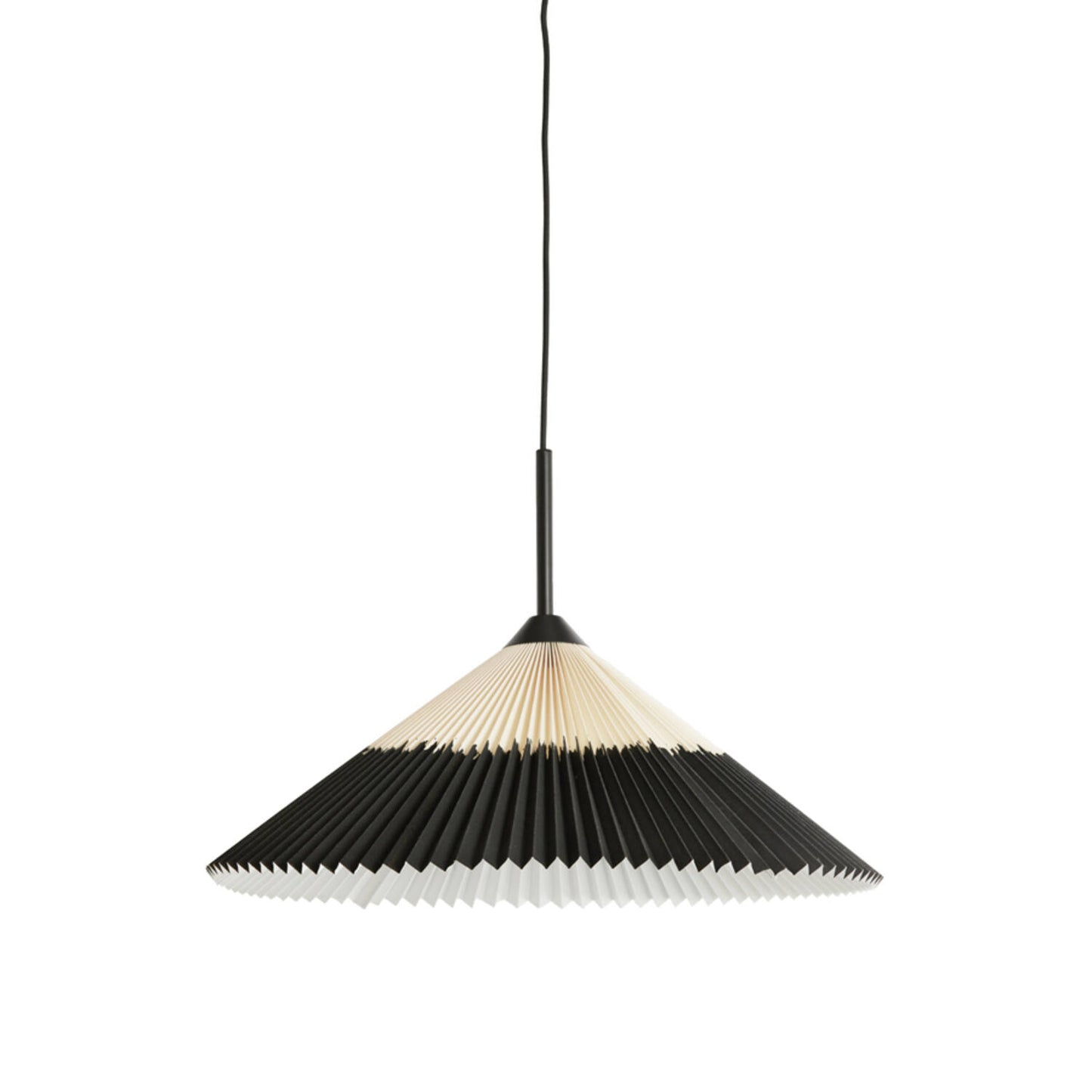 hanglamp-naturel-zwart-textiel-geplooid-light-living-pleated-main-image