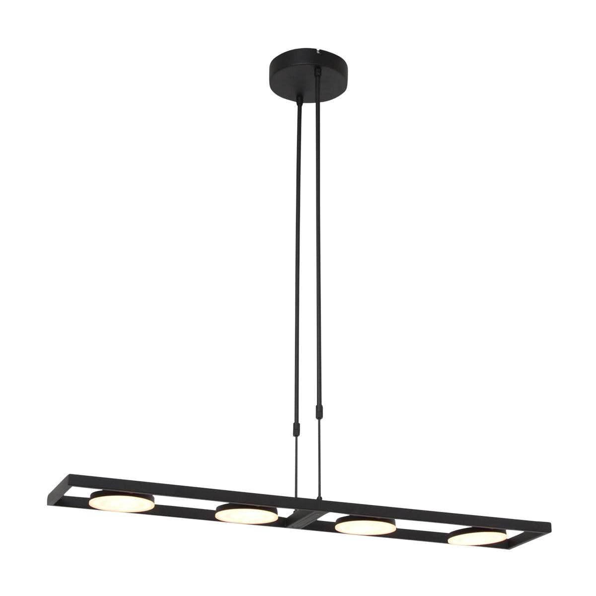 moderne-hanglamp-zwart-metaal-steinhauer-soleil-main-image