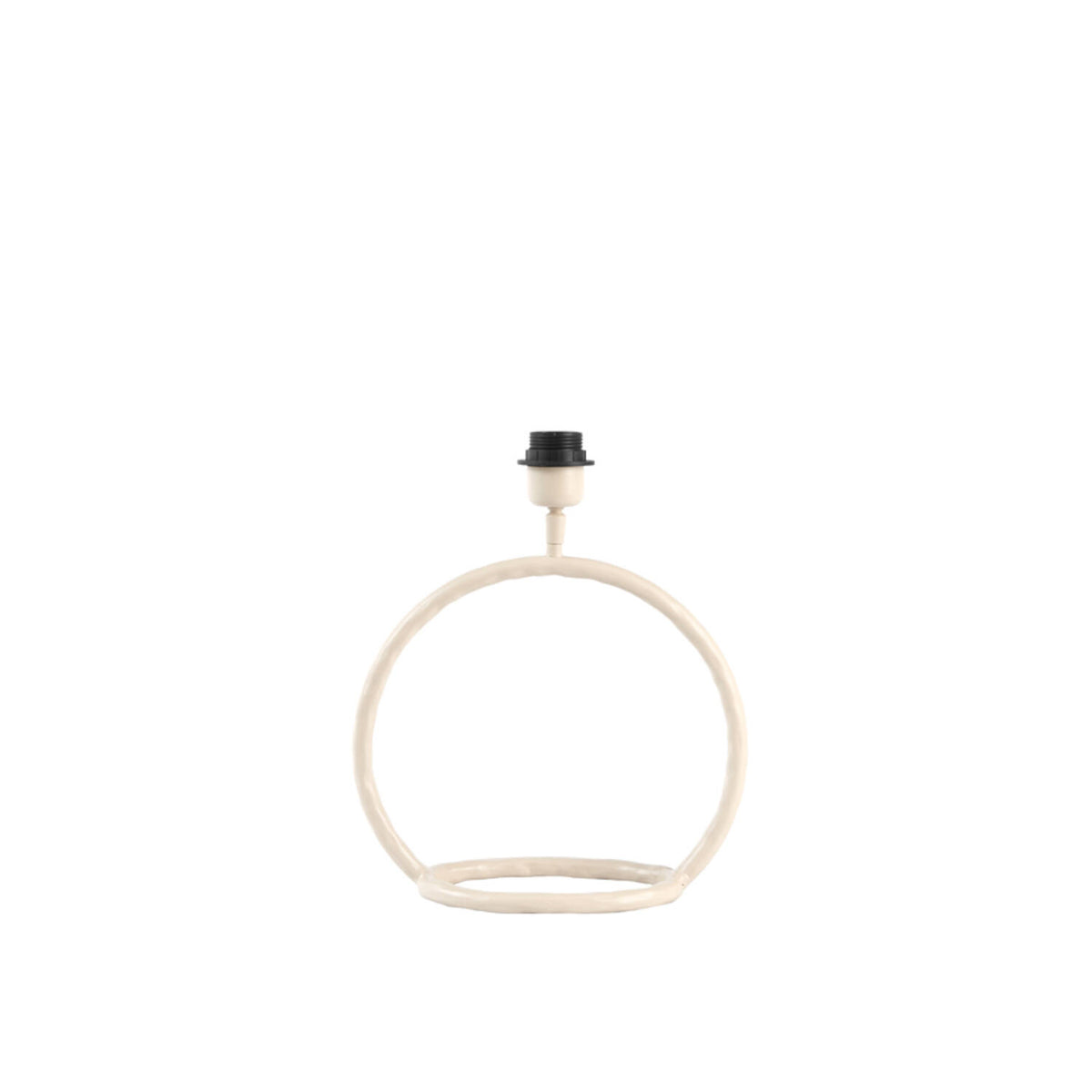 Piccolo piede lampada metallica color crema Light & Living Elioro