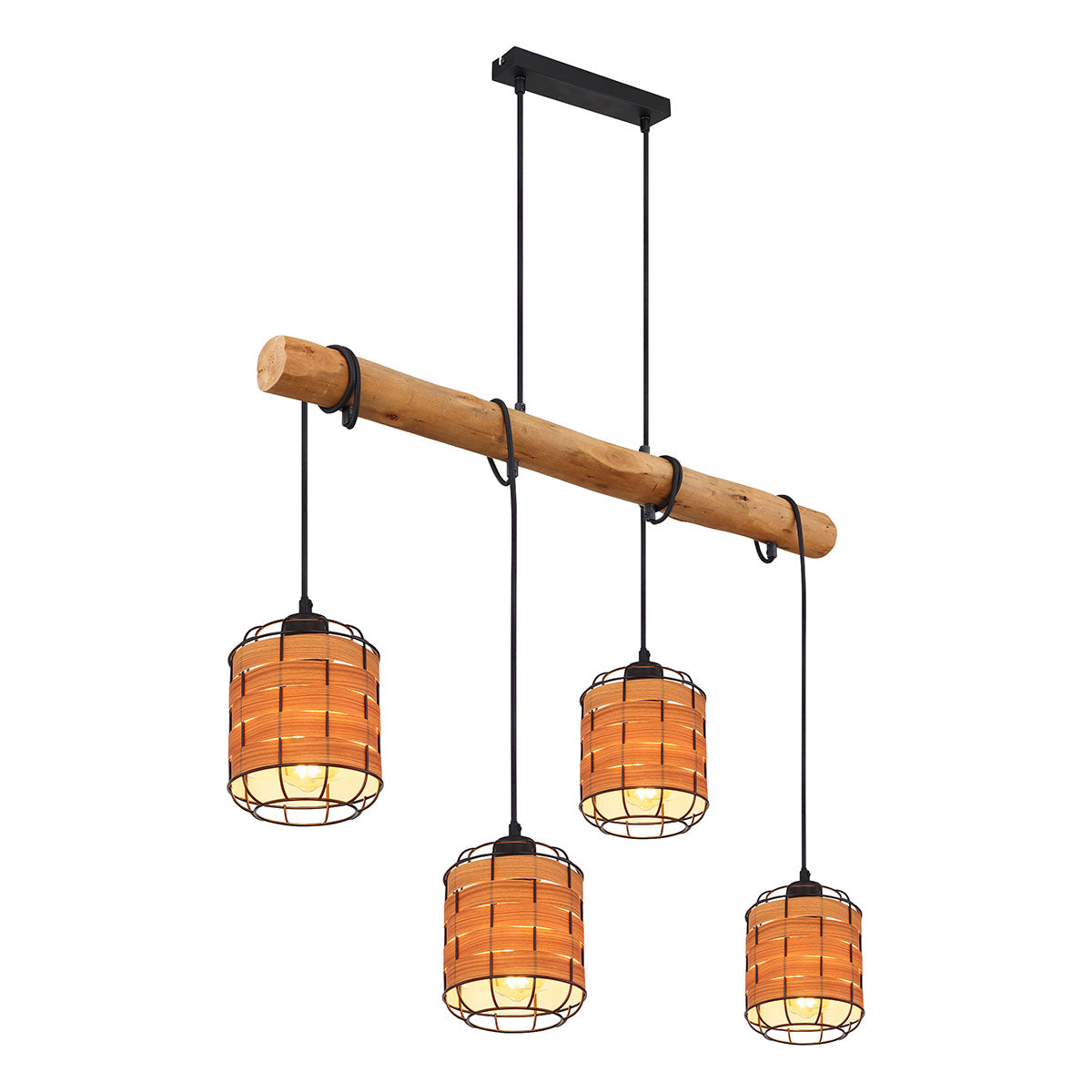 landelijke-zwarte-metalen-hanglamp-globo-elmar-main-image