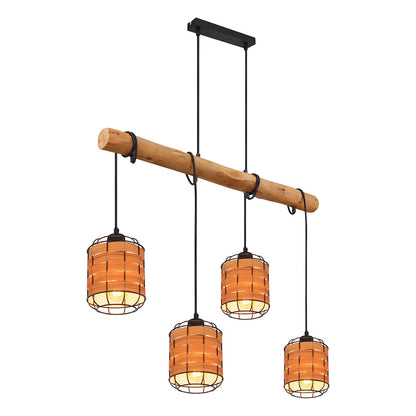 landelijke-zwarte-metalen-hanglamp-globo-elmar-main-image