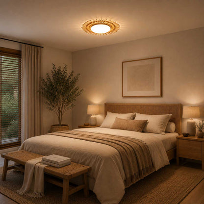 Бамбуков плафон Aura LED – Anne Light & Home – изображение 3