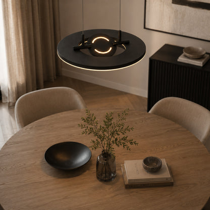 Steinhauer Soleil pendellampe i sort med LED – billede 3