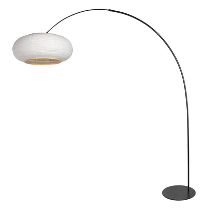zwarte-booglamp-met-elegante-linnen-kap-anne-lighting-curve-variant-image1