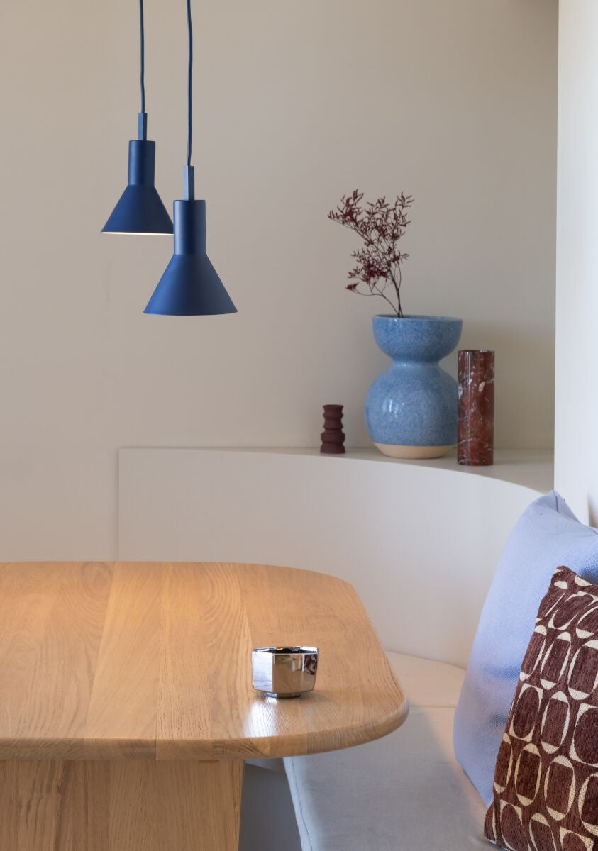 Lampadario in metallo blu scuro raffinato It's About RoMi Stavanger – immagine 5