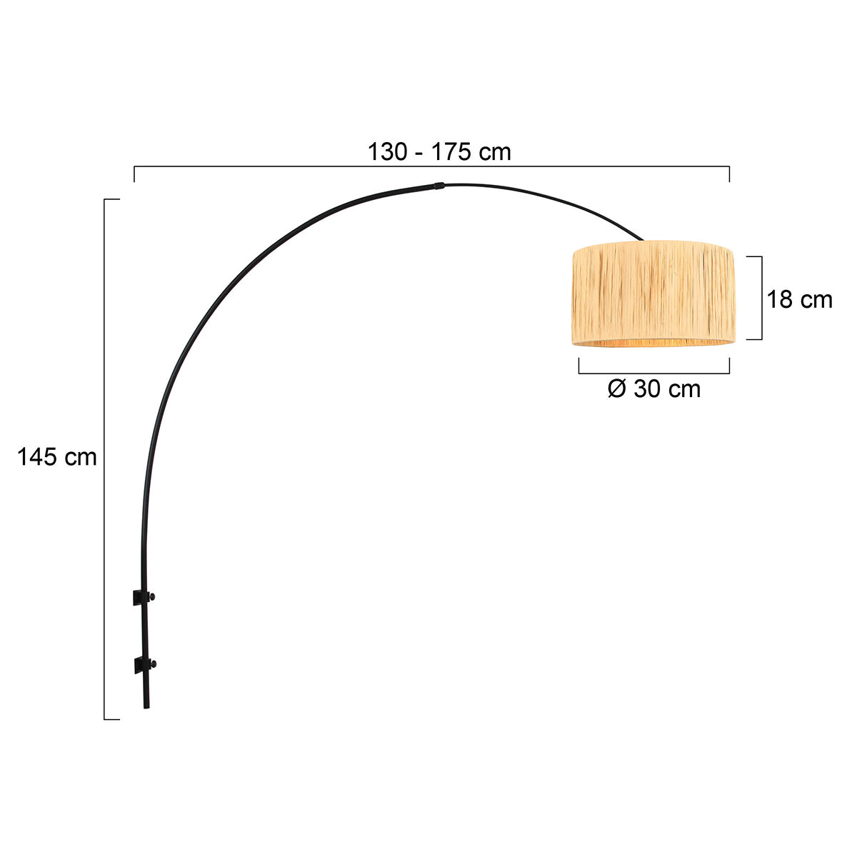 zwarte-wandlamp-met-houtkleurige-kap-steinhauer-sparkled-light-variant-image7