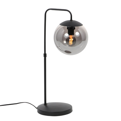 steinhauer-bollique-tafellamp-in-zwart-met-rookglas-main-image