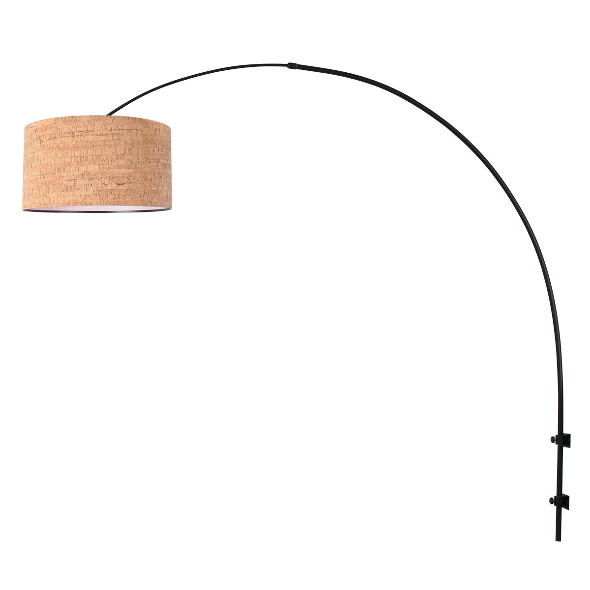 Стенна лампа Steinhauer Sparkled Light с корков абажур – изображение 1