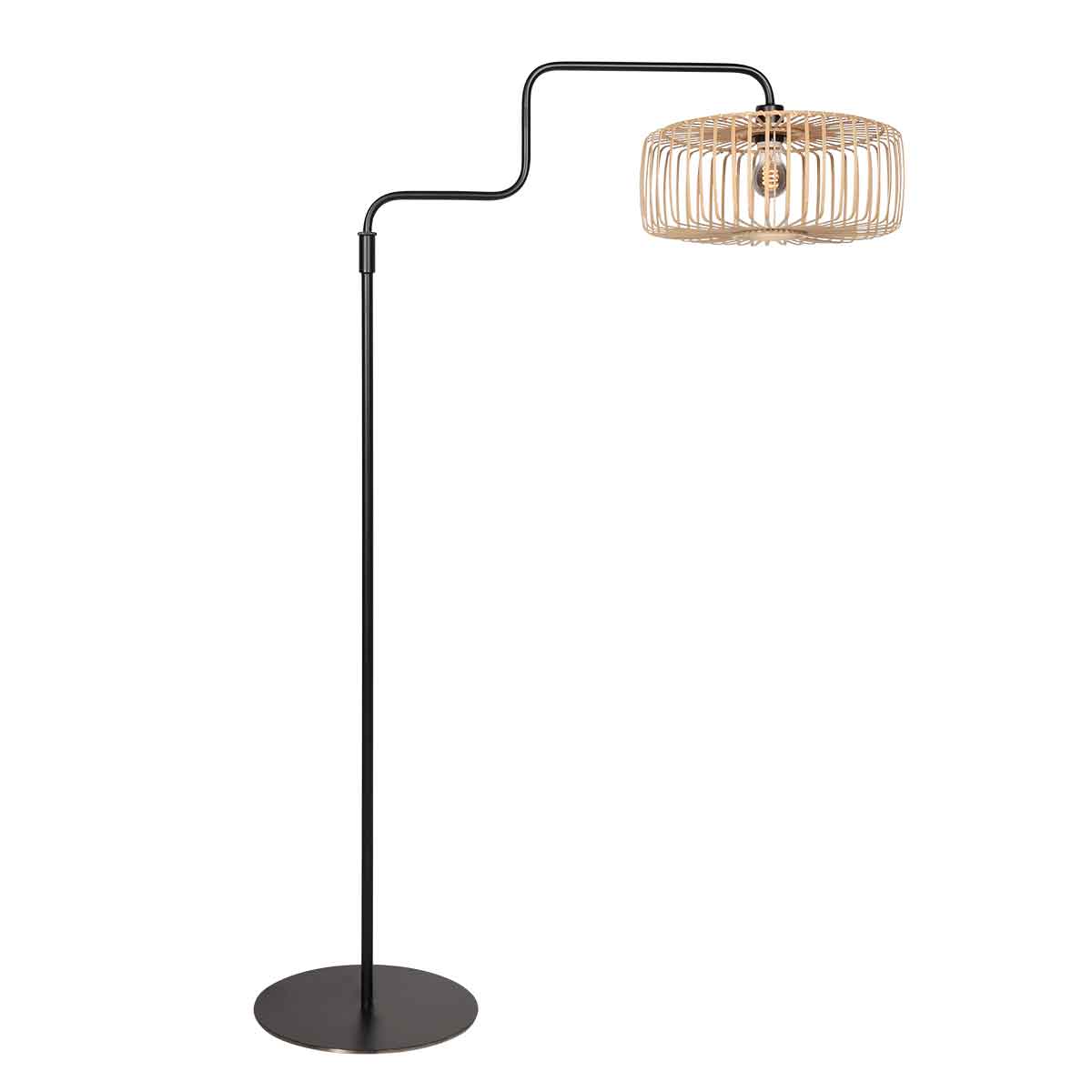 trendy-zwarte-bamboe-metalen-vloerlamp-steinhauer-bloeba-main-image